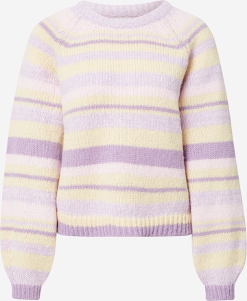 Pull-over 'ABBY' ONLY en violet : devant