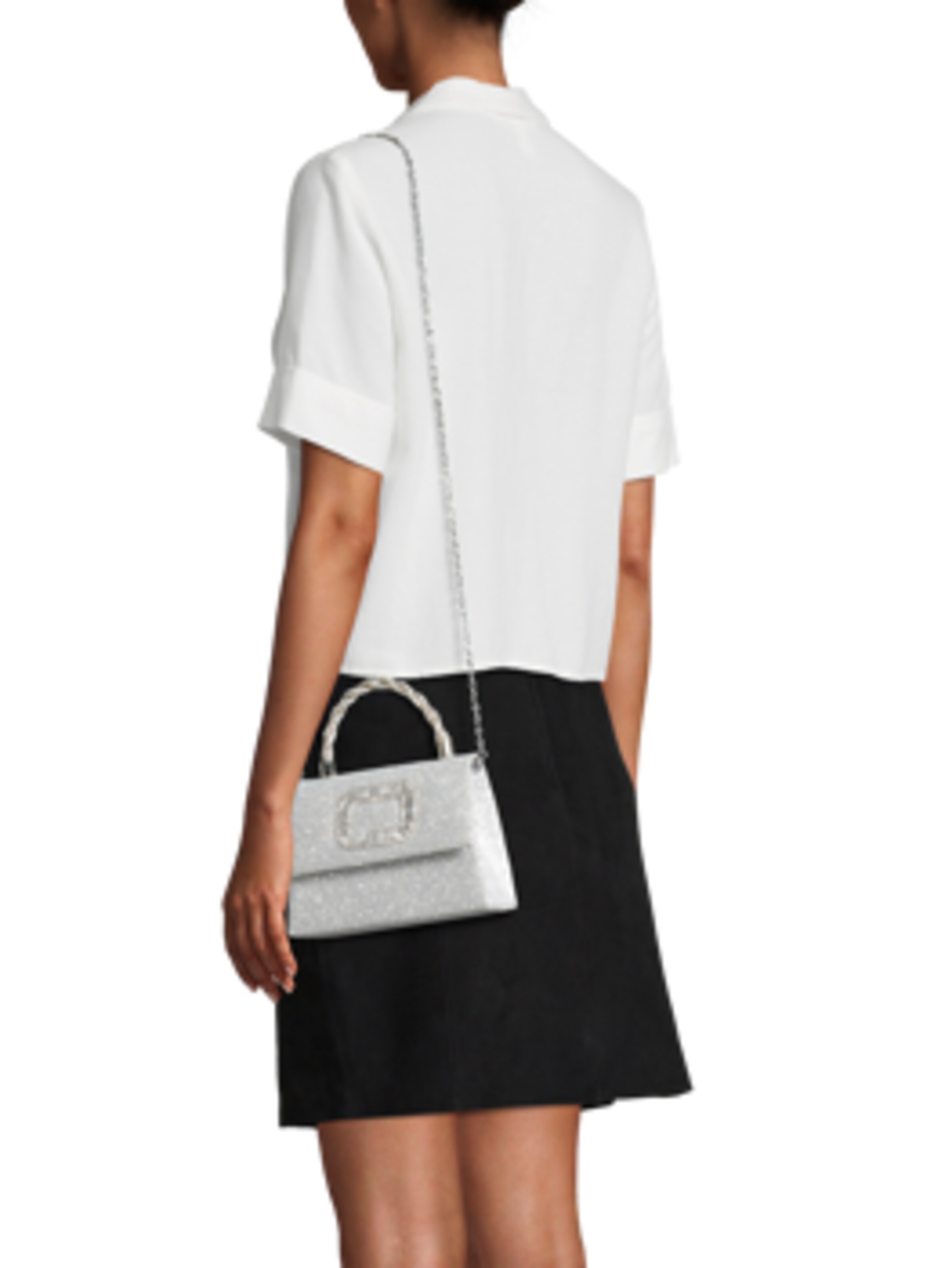 mascara Сумки в Серебристый: спереди