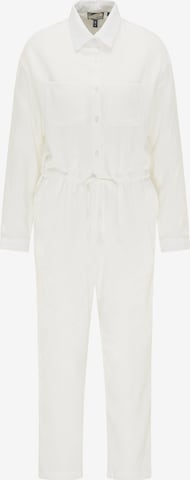 DreiMaster Vintage Jumpsuit in Wit: voorkant