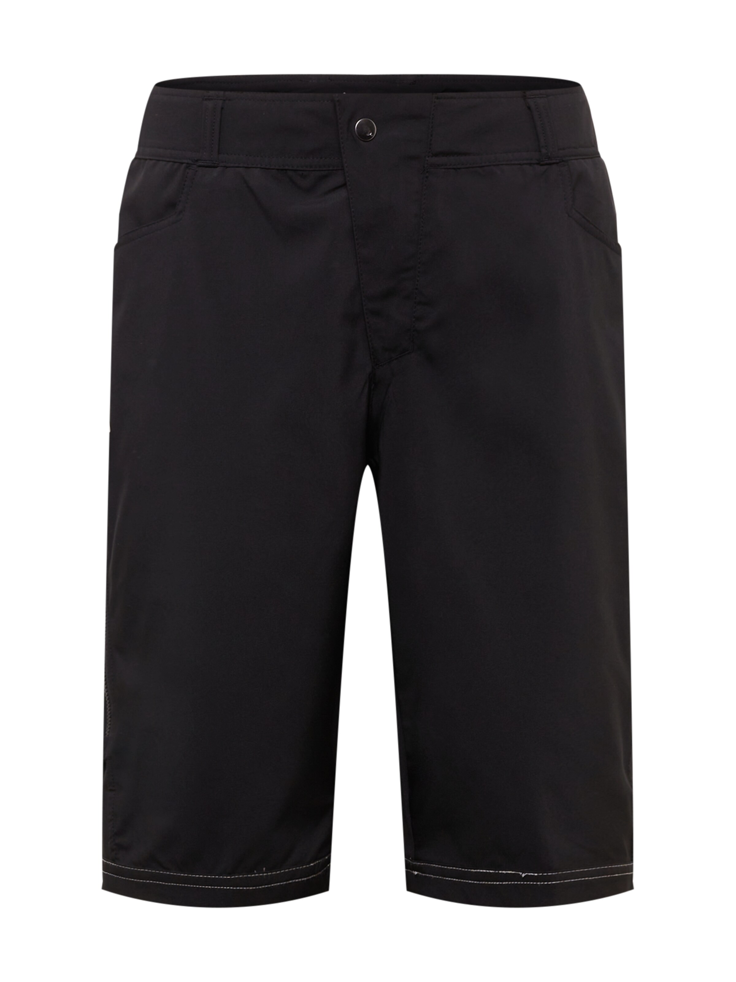 VAUDE Outdoor trousers 'Ledro' in Black: front