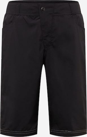 Regular Pantalon outdoor 'Ledro' VAUDE en noir : devant