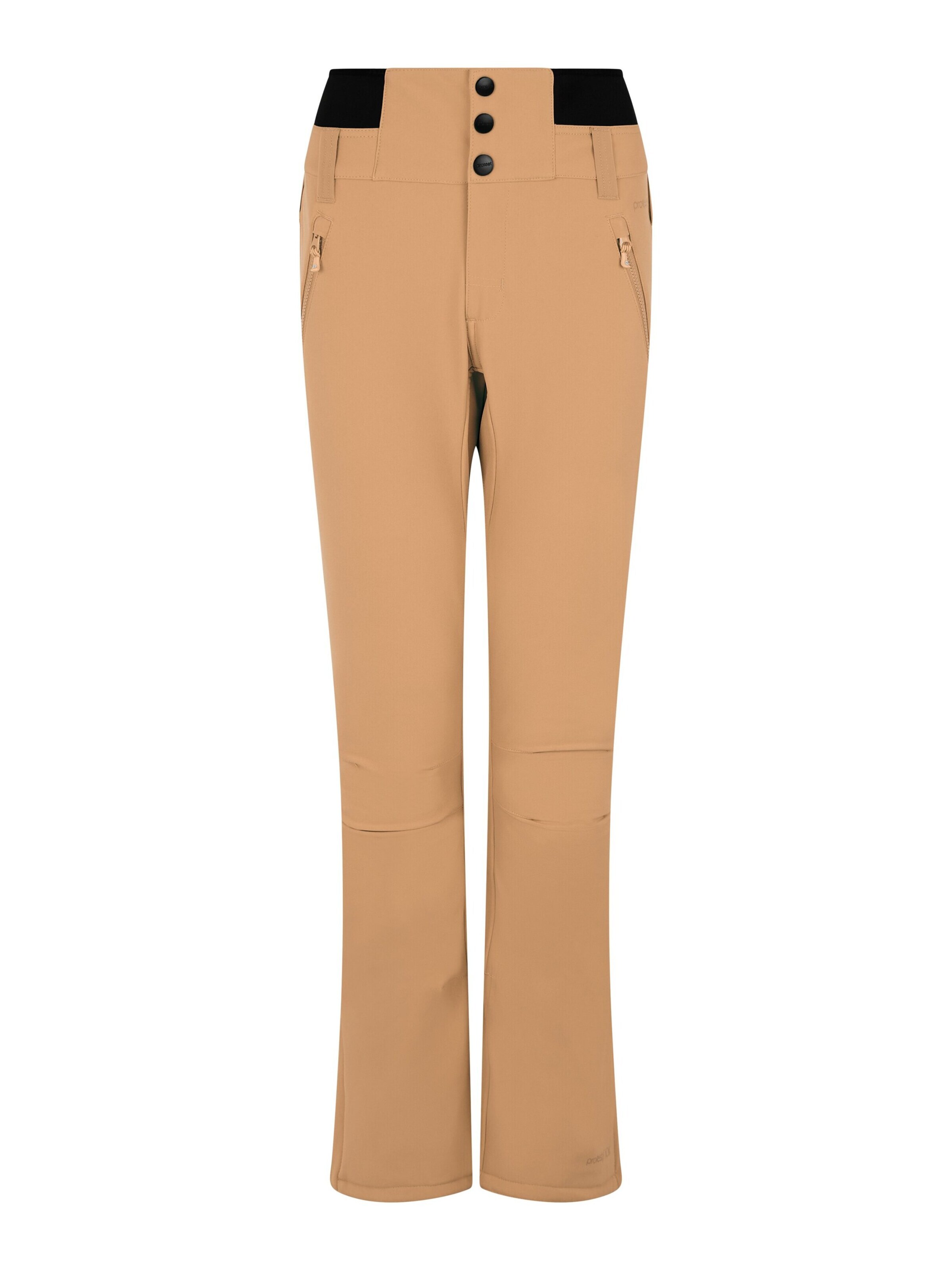 PROTEST Sports trousers 'PRTLULLABYOS' in Brown: front