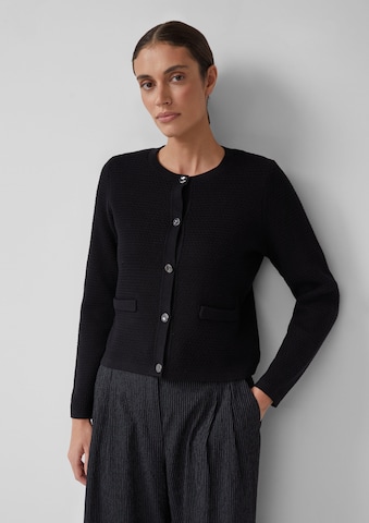 Cardigan s.Oliver BLACK LABEL en noir : devant