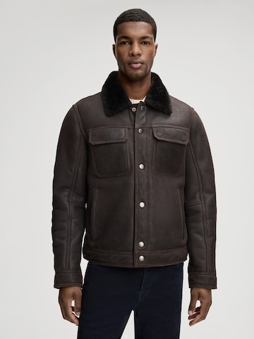 JOOP! Jeans Tussenjas 'Jone' in Bruin: voorkant