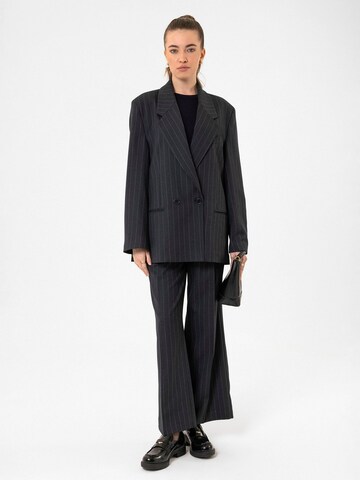 Antioch Wide Leg Hose 'Aline' in Blau
