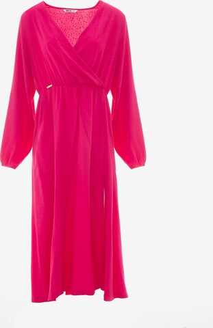 BIG STAR Dress 'Rene' in Pink: front