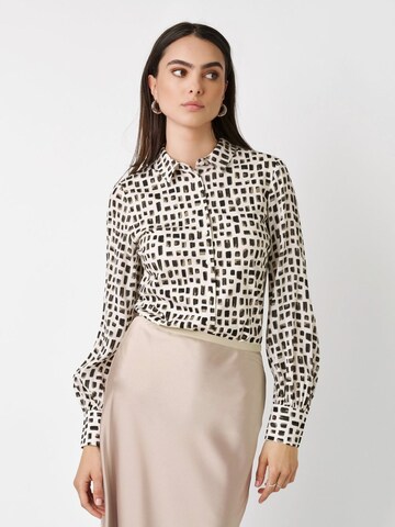 DESOTO Blouse 'Pia' in Groen: voorkant