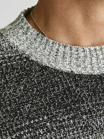 JACK & JONES Sweter 'Morgan' w kolorze szary