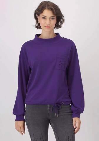 monari Sweatshirt in Purple: front