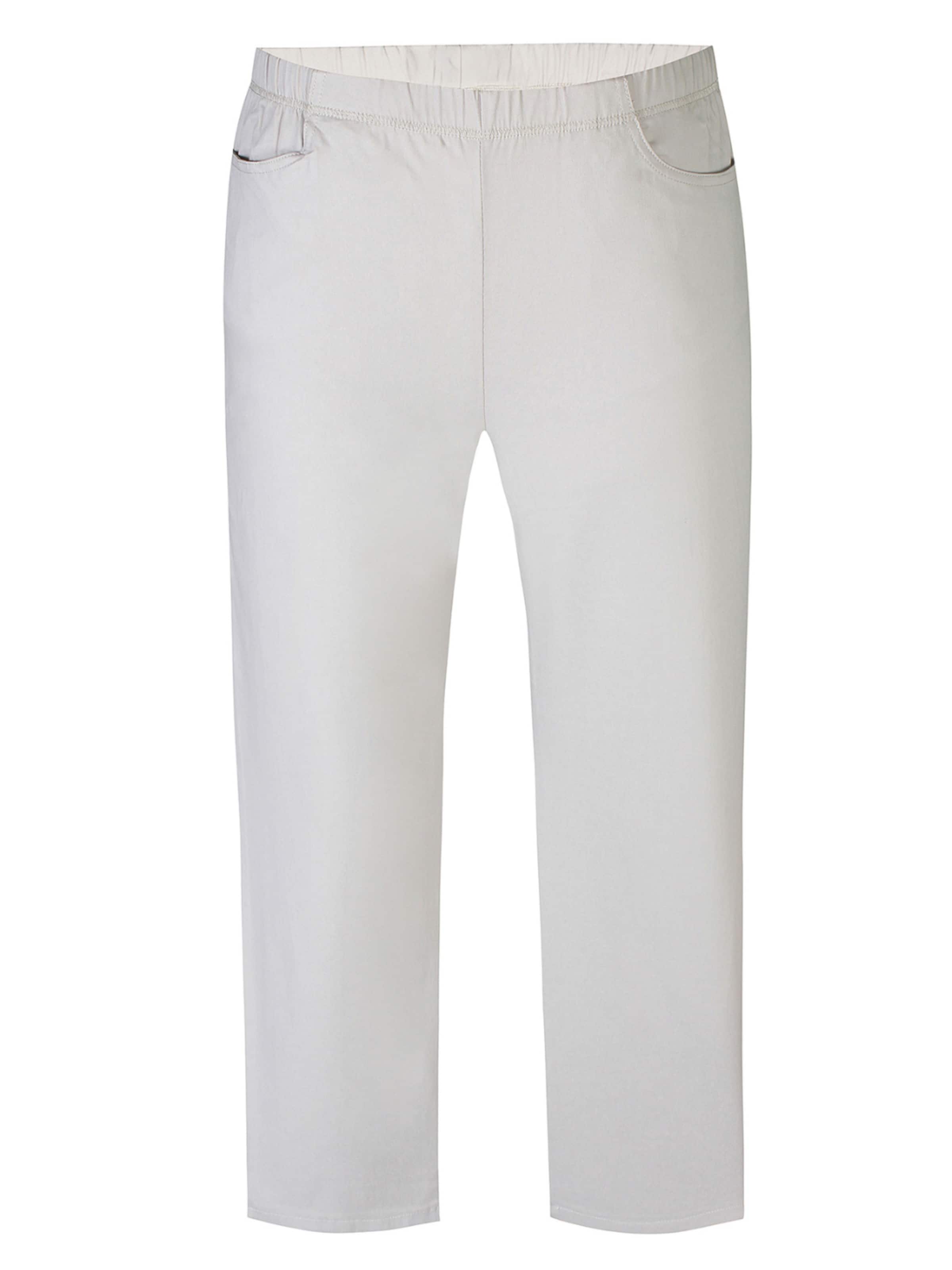 Zhenzi Loosefit Broek 'Jazzy 65' in Grijs: voorkant