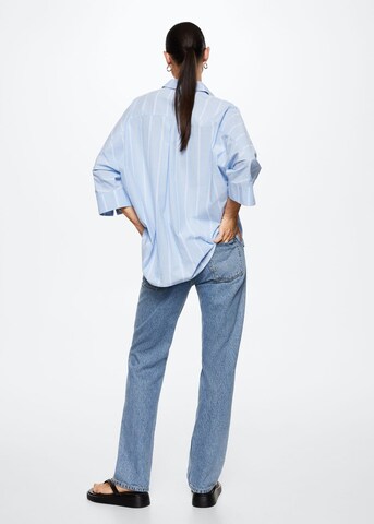 MANGO Bluse 'Cancu' in Blau