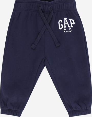 GAP Regular Broek in Blauw: voorkant