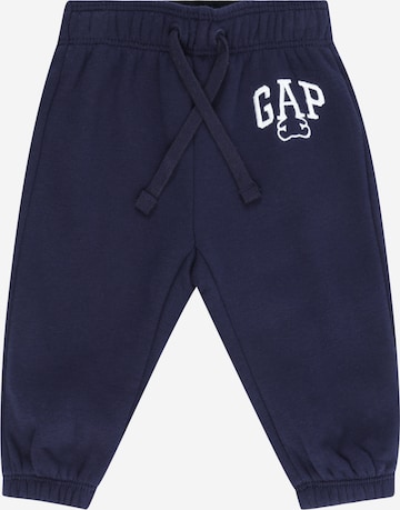 GAP Regular Pants in Blue: front