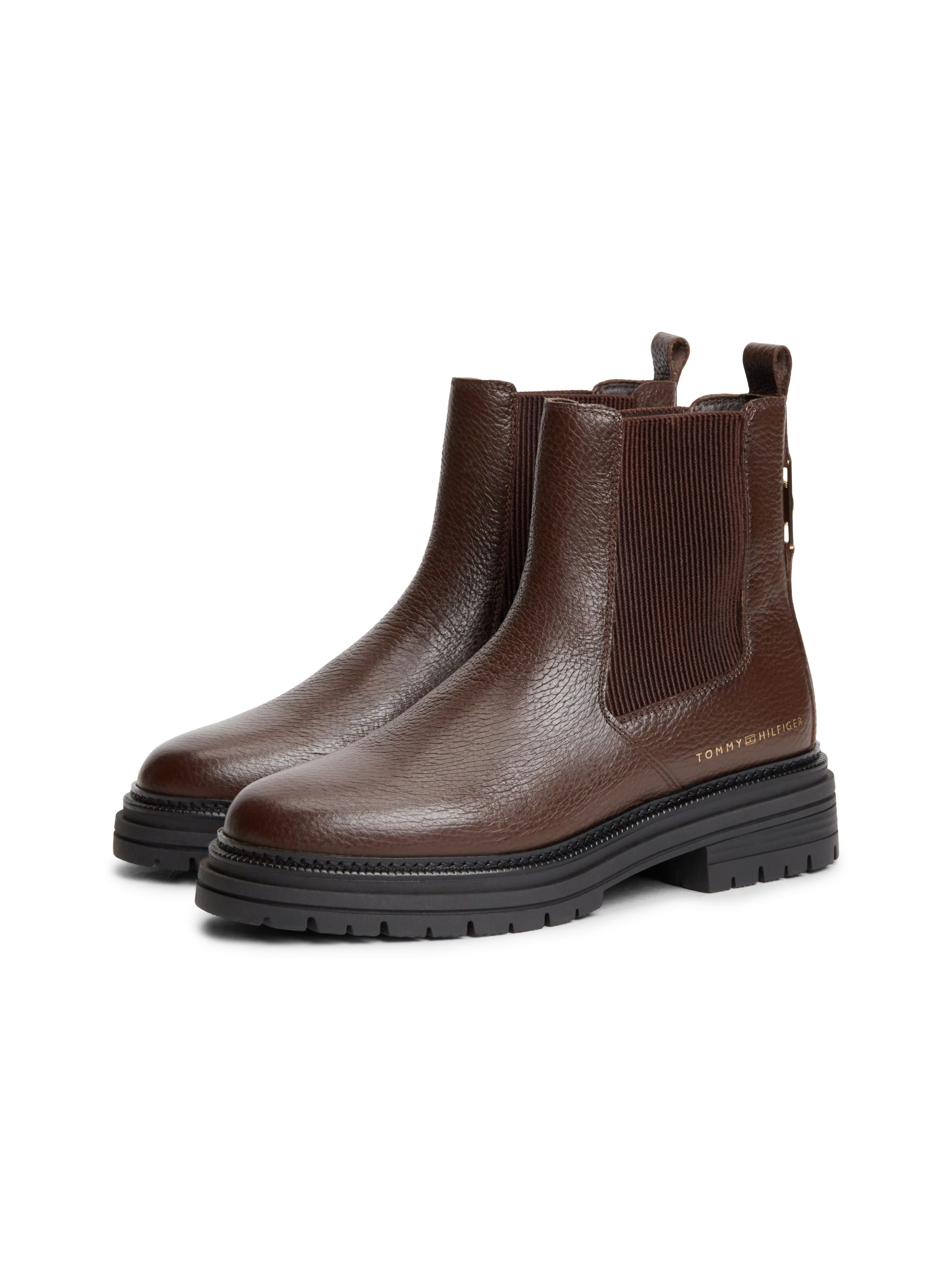 TOMMY HILFIGER Chelsea boots in Bruin