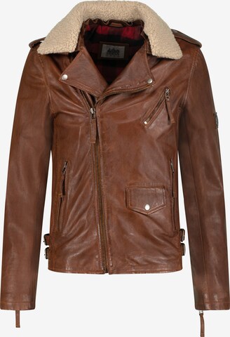 URBAN 5884® Between-Season Jacket 'Maddox' in Brown: front