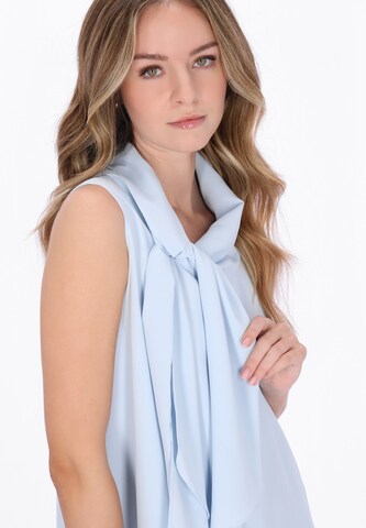 DreiMaster Vintage Jurk in Blauw