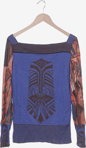 Save the Queen Sweater XL in Blau: predná strana