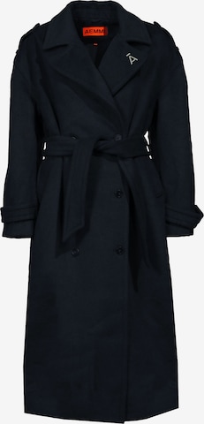 AEMMI Between-Seasons Coat in Black: front