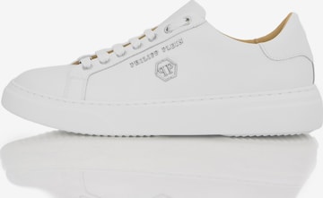 Philipp Plein Sneakers laag in Wit: voorkant