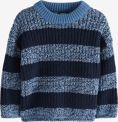 Next Pull-over en 68 en bleu marine / saphir / bleu chiné, Vue avec produit