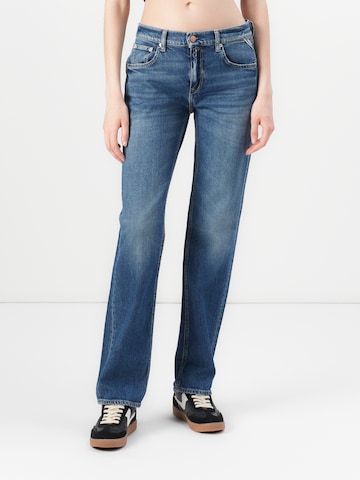 REPLAY Slimfit Kavbojke 'Akeme' | modra barva: sprednja stran