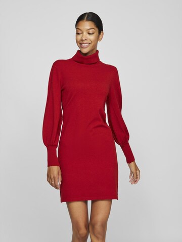 Robes en maille 'VIKerry' VILA en rouge : devant