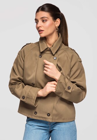 Veste mi-saison 'OW-JANP-0120' Ombre en marron