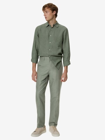 Marks & Spencer Regular Pants in Green