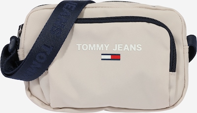 Tommy Jeans Sac à bandoulière en crème / bleu marine / rouge feu / noir / blanc, Vue avec produit