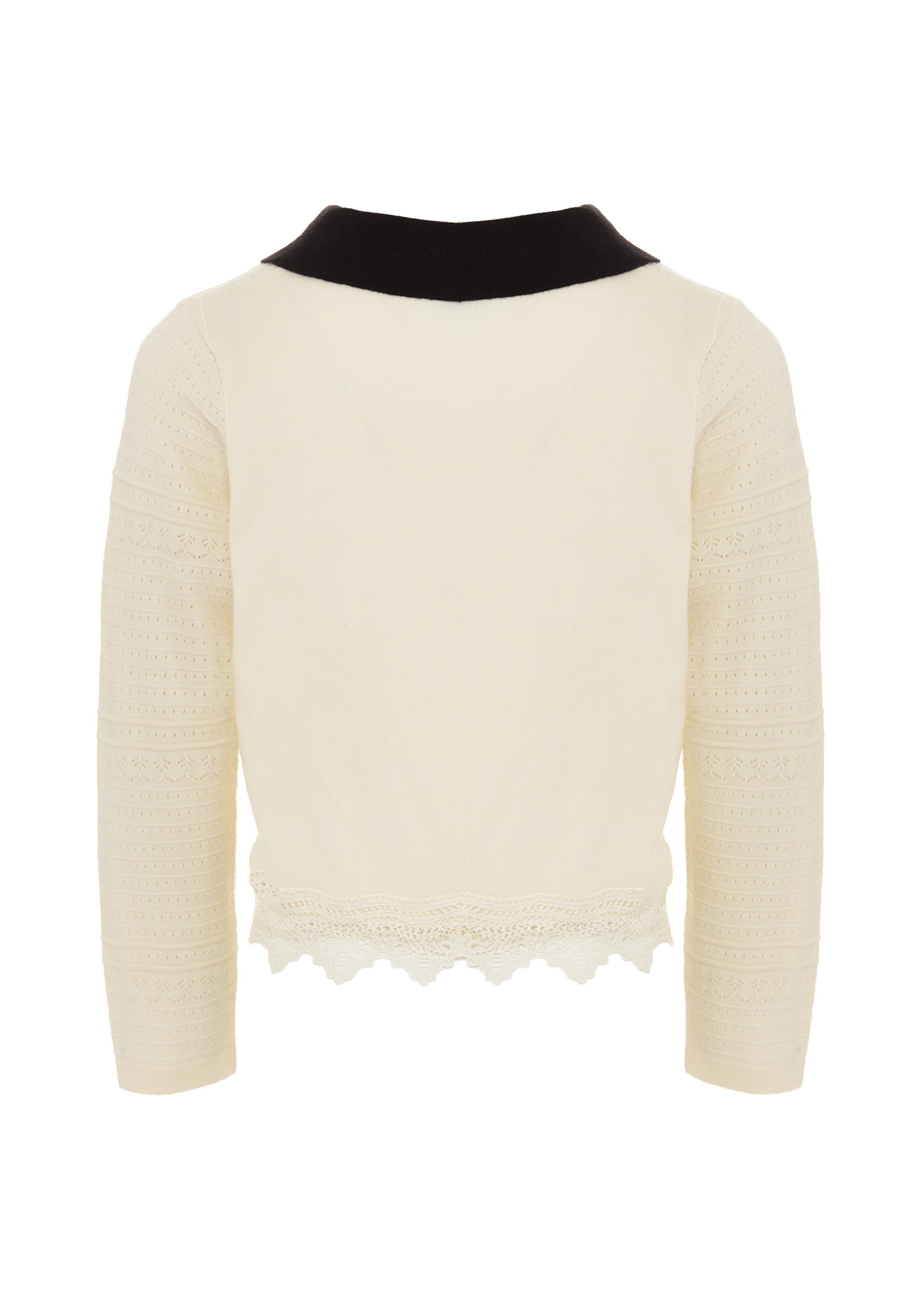 NAEMI Knit cardigan in White