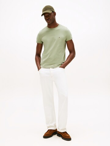 TOMMY HILFIGER Slim fit Μπλουζάκι σε πράσινο