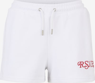 FILA Pantalón en rojo oscuro / blanco, Vista del producto