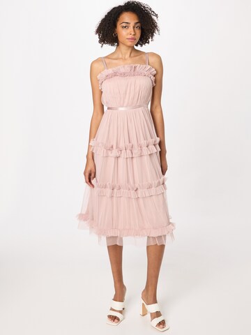 Robe de cocktail Coast en rose : devant