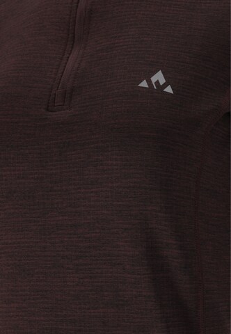 Whistler Performance Shirt 'Juice' in Brown