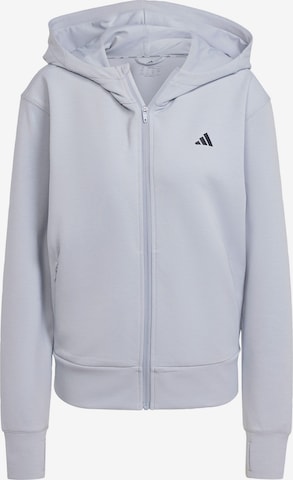 ADIDAS PERFORMANCE Спортивная кофта в Серый: спереди