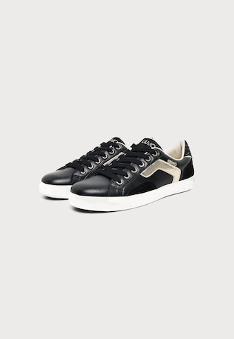 Baskets basses 'MILEY' Liu Jo en noir : devant