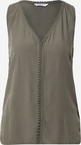 ZABAIONE Blouse 'Calla' in Groen: voorkant