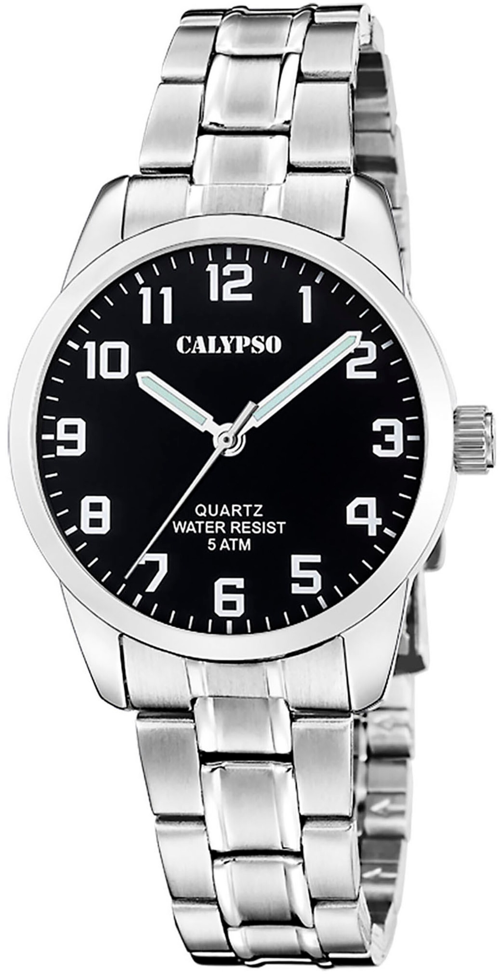 CALYPSO WATCHES Uhr in Silber: Vorderseite