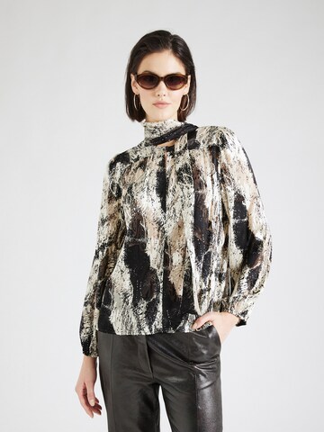 SOAKED IN LUXURY Blus 'Akira' i vit: framsida