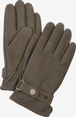 Profuomo Fingerhandschuhe in Grün: Vorderseite