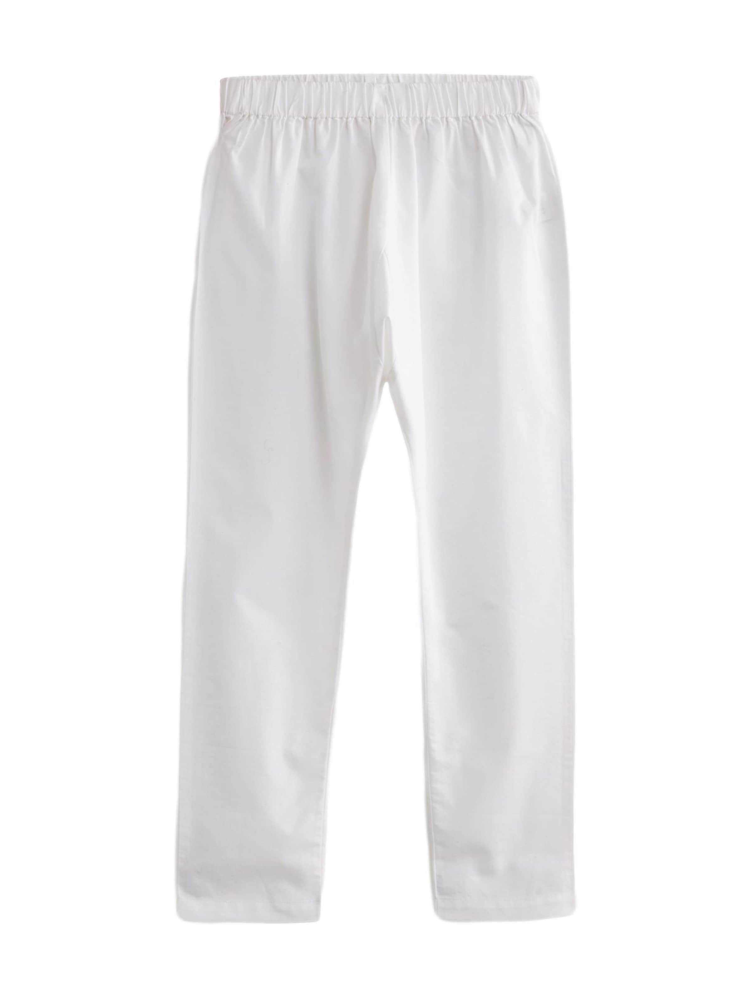 balta Next Standartinis Kelnės: priekis