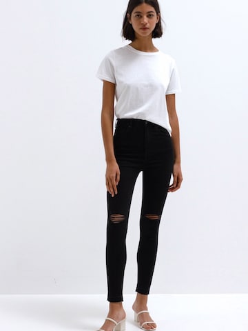 Skinny Jean Pull&Bear en noir