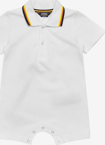 K-Way Set 'K-WAY KIDS E.DOTTIE PIQUE Completi' in Wit: voorkant