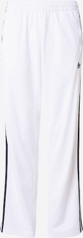 ADIDAS ORIGINALS Spodnie 'Firebird' w kolorze biały: przód