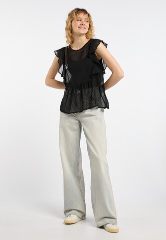 DreiMaster Vintage - Blusa en negro
