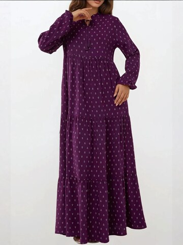 Hiccup - Vestidos camiseiros em roxo