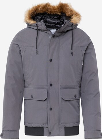 JACK & JONES - Casaco de inverno 'Winner' em cinzento: frente