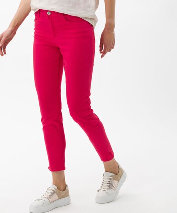 BRAX Skinny Jeans 'Shakira' in Roze: voorkant