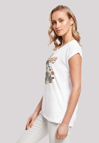 F4NT4STIC Shirt 'Tom And Jerry The Chase Is On' in Wit