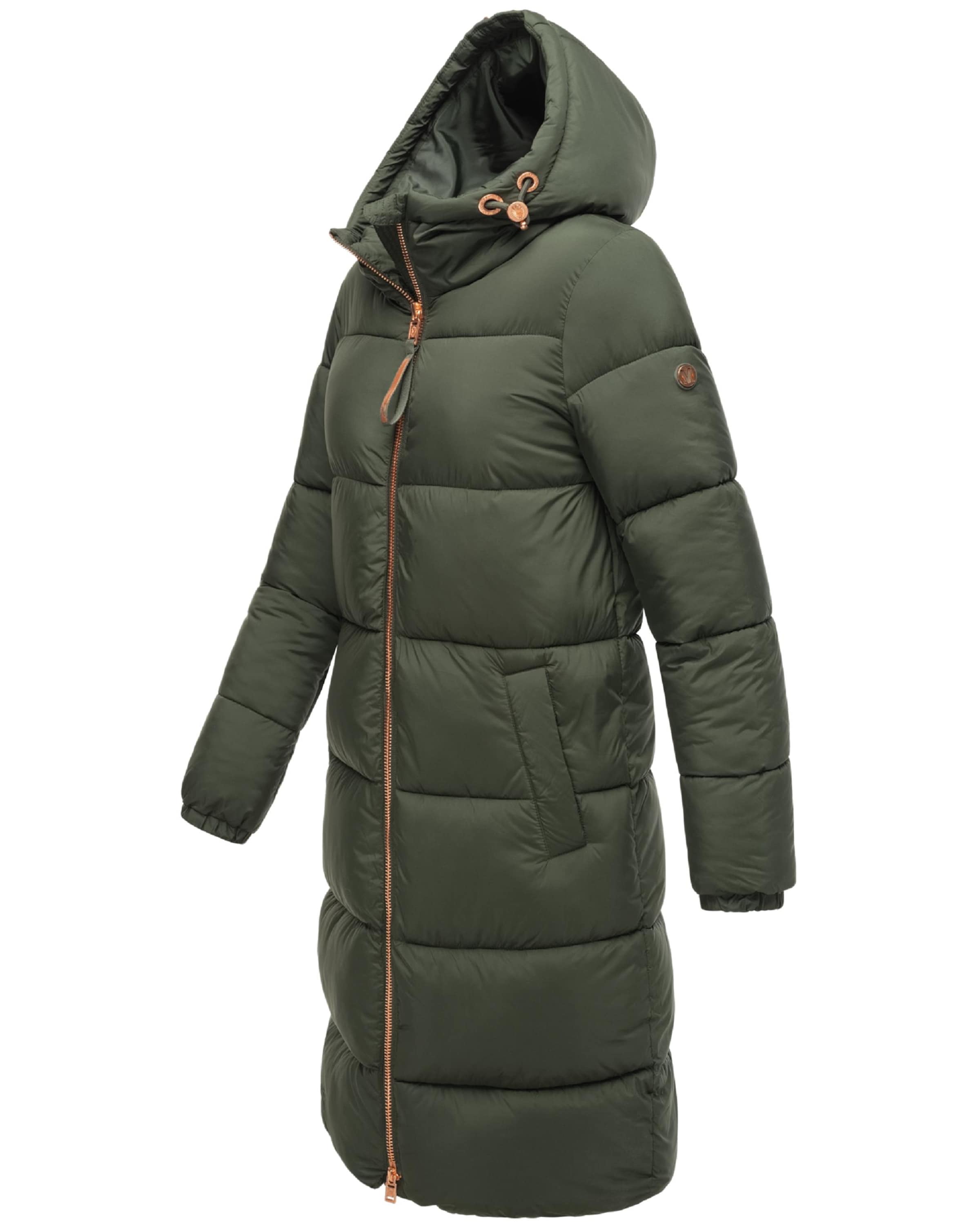 MARIKOO Vinterfrakke i grøn